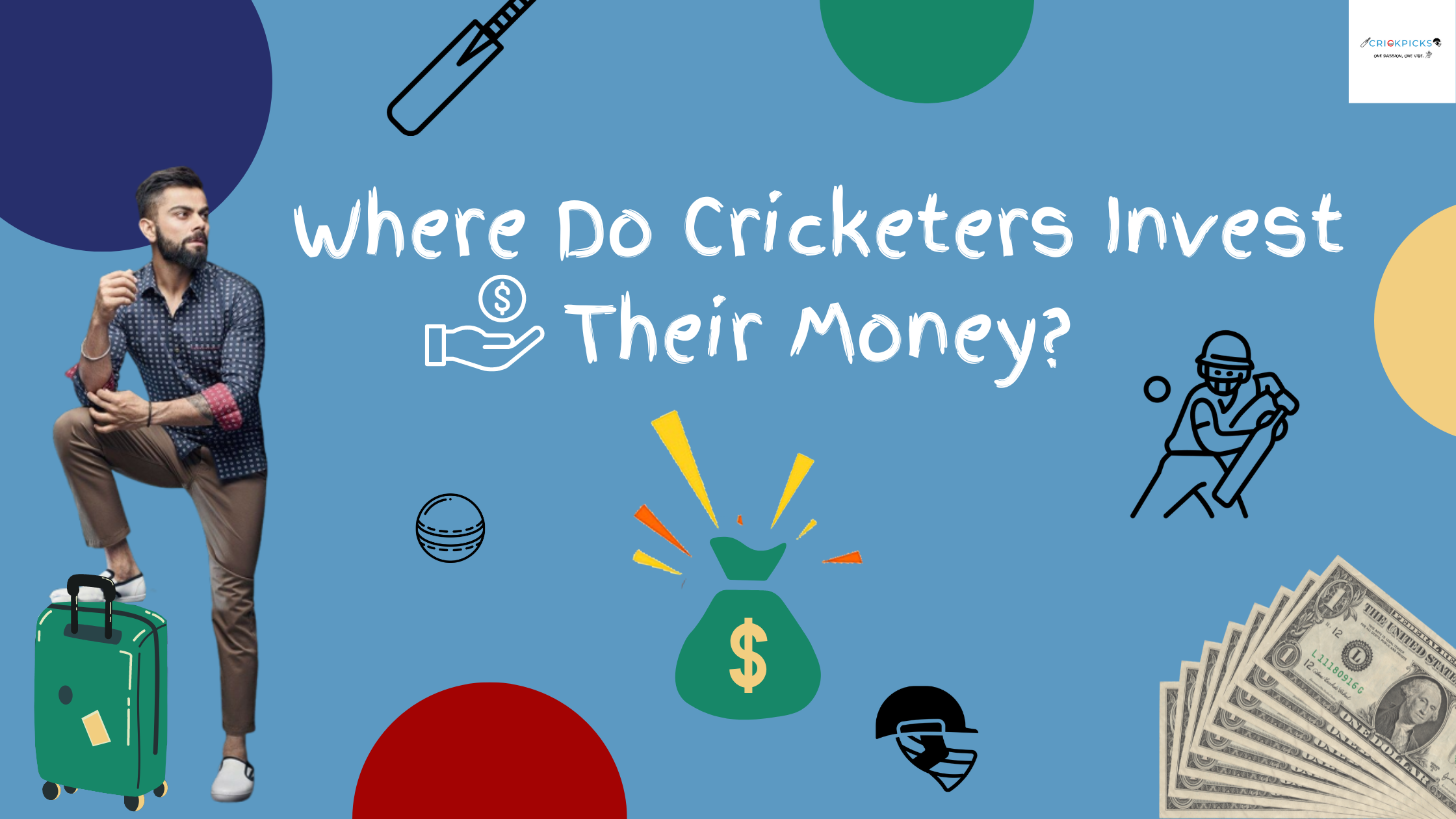 Know How Cricketers Invest Their Money?