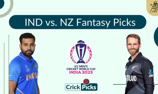 India vs. New Zealand ODI World Cup 2023: Fantasy Cricket Picks And Tips For You