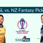 New Zealand vs. Sri Lanka Exclusive Dream 11 Fantasy Picks For You