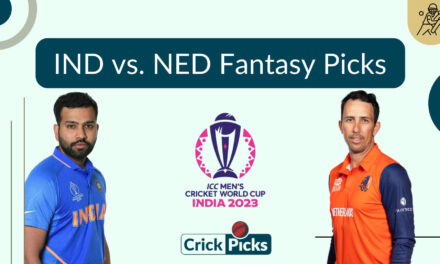 FANTASY PICKS FOR  INDIA vs. NEDERLAND  MATCH